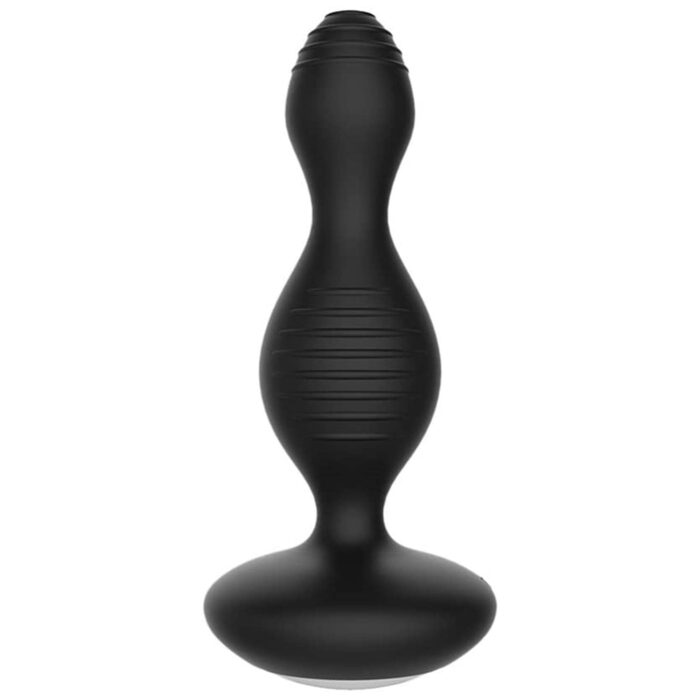 E-Stimulation Vibrating Buttplug - Black