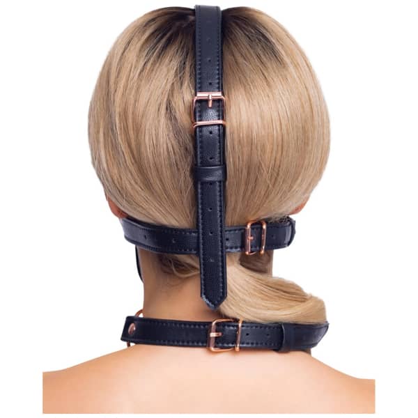 Head Harness With A Gag - Bild 3
