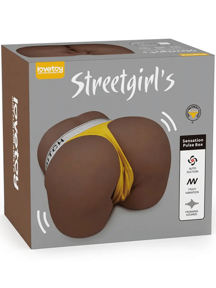 LoveToy: Streetgirls Sensation Pulse Masturbator No.1, mörk