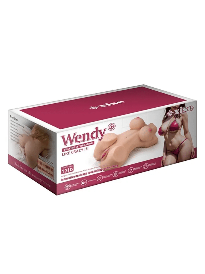 Sexdocka torso – Mistress: Wendy Vibrating Masturbator